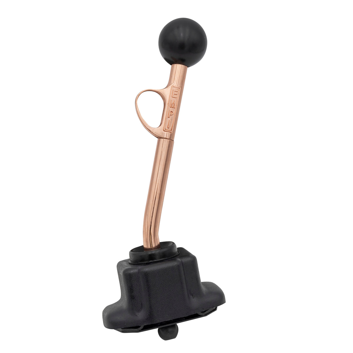 EMPI Trigger Shifter, Copper Plated, with Black Shift Knob, Short 12" O.A.L.