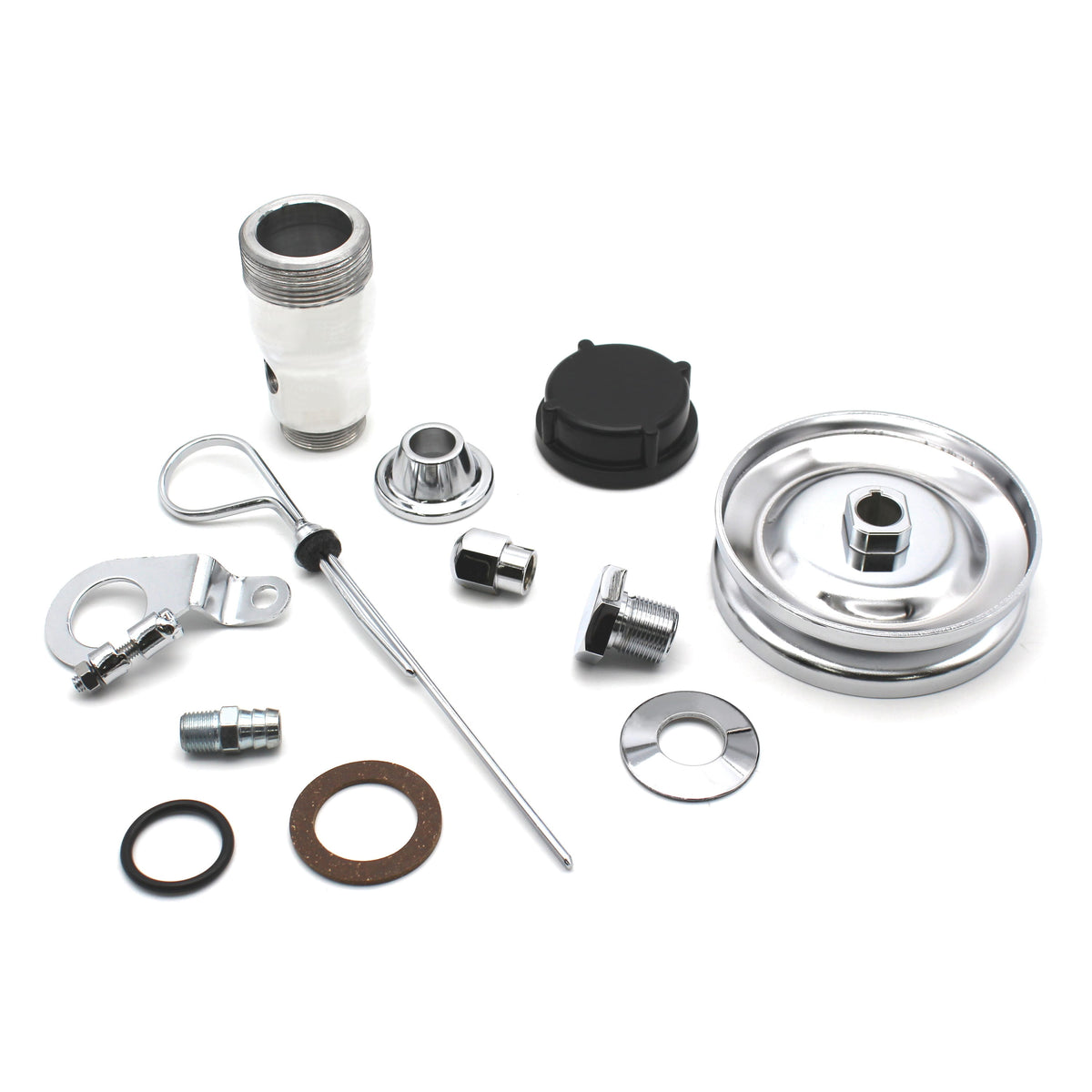 Deluxe Chrome 9-Piece Engine Dress-Up Kits for Type-1