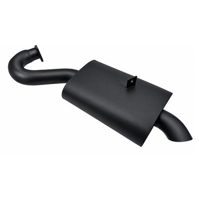 AA Phat Boy Muffler for Merged Header Systems - Black
