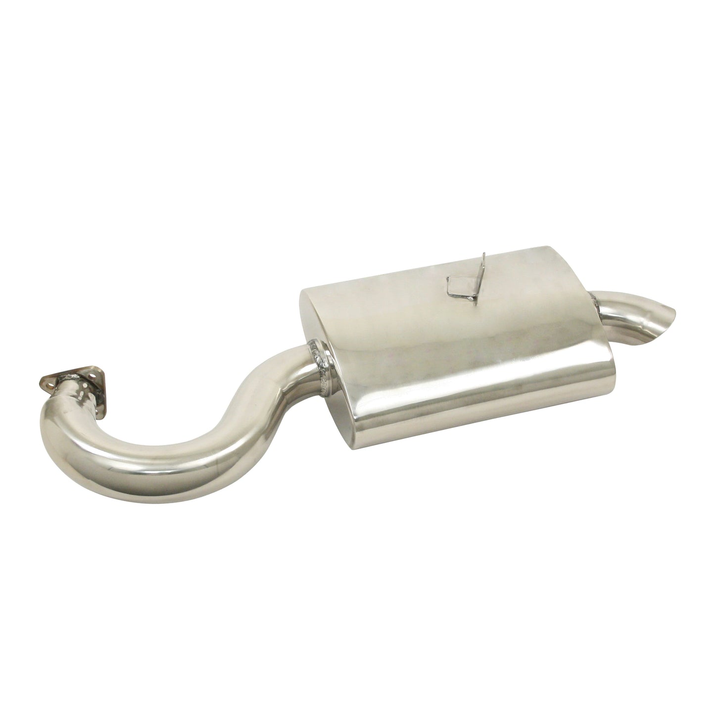 AA Phat Boy Muffler for Merged Header Systems - Stainless Steel