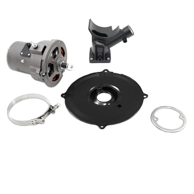 Standard Gray VW (60 or 75) AMP Alternator Conversion Kit for Type 1 and 2