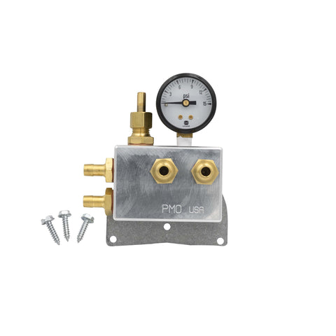 PMO Fuel Pressure Control Unit with Barbed Fittings for Porsche 911