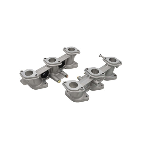 PMO Intake Manifold Sets, Carbureted or MFI, Raw Aluminum Finish, for Porsche 911