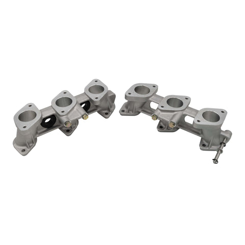 PMO Intake Manifold Sets, Carbureted or MFI, Raw Aluminum Finish, for Porsche 911