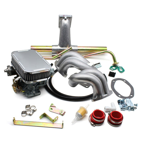 Type 1 Progressive Carburetor 32/36 Kit With End Castings