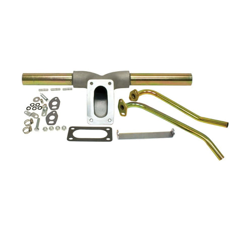 Progressive Manifold Kit with Tubes & Bracket, Isolated, Type 1 & 2, with Hardware