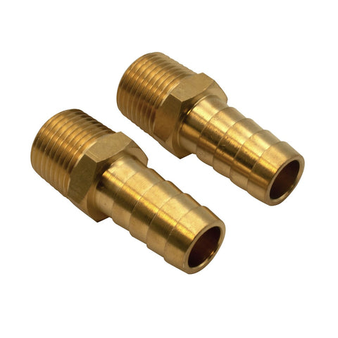 Hose barbs, Pack of 2