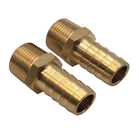 Hose barbs, Pack of 2