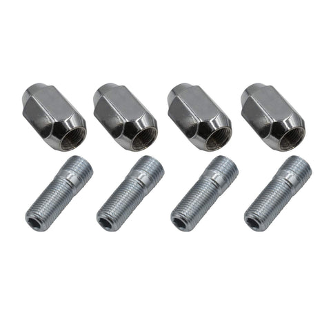 Chrome Nut & Stud Kit