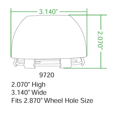 Torque Star & EMPI Dish Replacement Cap