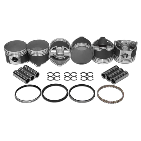 84mm Porsche 911 Low Comp Piston Kit - AA Performance Products