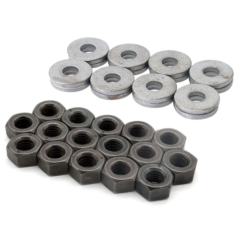 Cylinder Head Hex Nut & Washer Set, 8mm