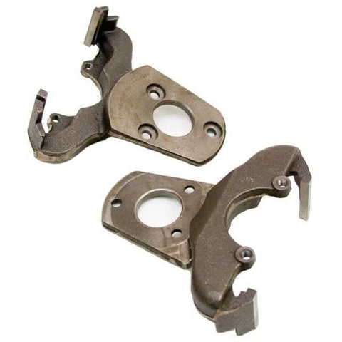 Front Caliper Brackets for Wide-5 Disc Brake Kits, Drum Spindle Only, fits ’49-’65 Bug & Ghia - AA Performance Products