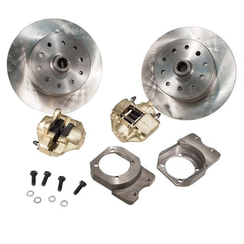 Disc Brake Kit, Rear, Non e-Brake, 5-Lug (Dual Pattern – Chevy/Ford – 5×4-3/4, 5×4-1/2) - AA Performance Products