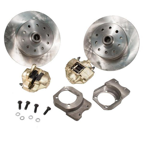 Disc Brake Kit, Rear, Non e-Brake, 5-Lug (Dual Pattern - Chevy/Ford - 5x4-3/4, 5x4-1/2) - AA Performance Products