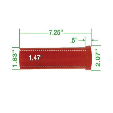 Urethane Axle Beam Bushing Kit, Inner & Outer, for King & Link Pin w/ Micarta Bushings, 4 pcs., All the Same