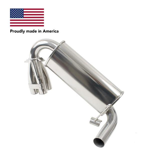 Tri Mil Collector, Bobcat, 1-1/2 Dia with Quiet-Pak, Ceramic Coated - AA Performance Products