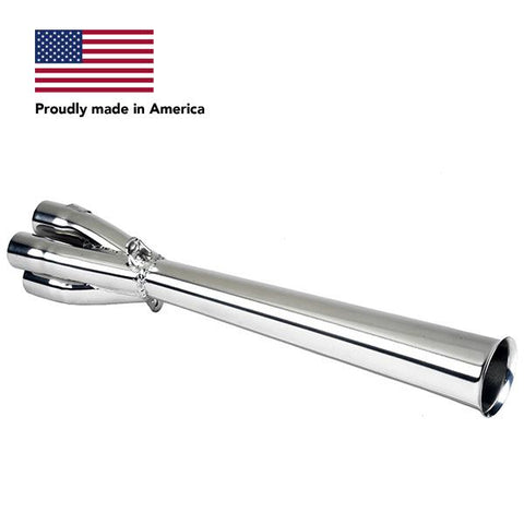Tri Mil Collector, Bobcat, 1-5/8 Dia Mid-Engine Stinger Only, Ceramic Coated - AA Performance Products