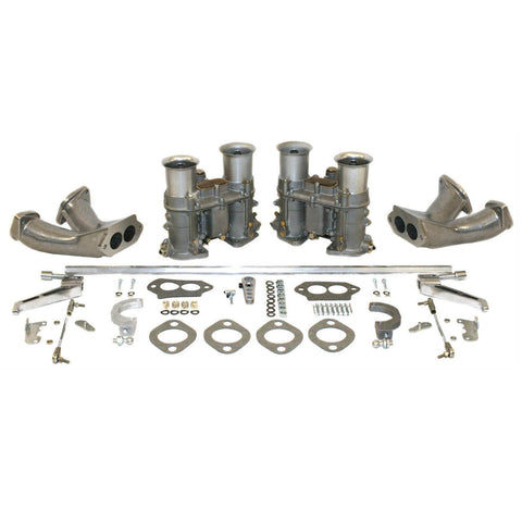 EMPI Dual EPC-51, Type 1 with Race Manifolds (Kit supplied with 43-5242 Hex Bar Linkage)