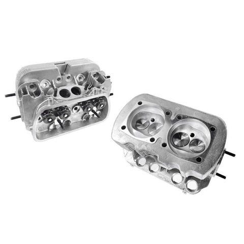VW 1600 Dual Port Cylinder Heads, Stainless Steel Valves 35.5X32  "Pair"
