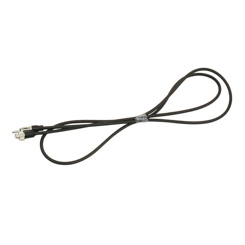 Antenna, Dual Base, Sidemount w/ Chrome Mounts (60" Cable)