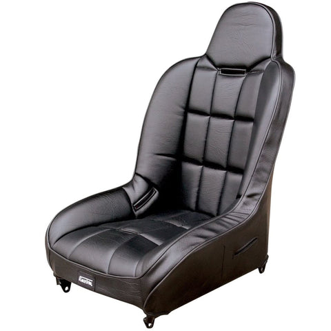 Race-Trim Black Vinyl Wide High-Back Seats