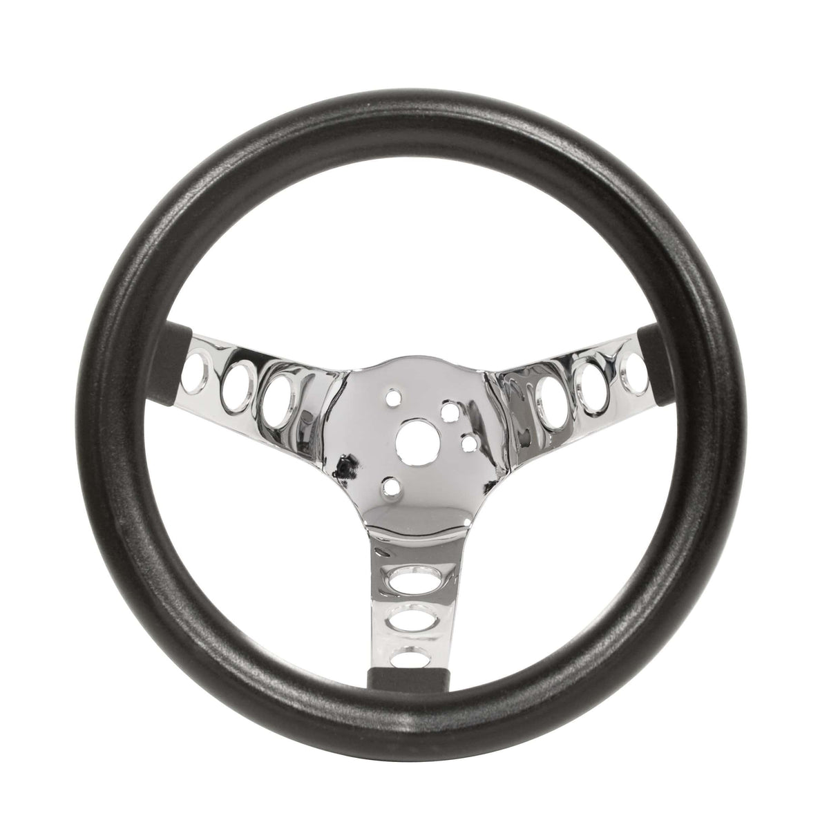 EMPI Poly-Foam Steering Wheel, 3 spokes, 10" Dia., 5-½" Dish / 5-½"