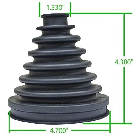 930 Type C.V. Joint Off-Road C.V. Boot. Use with P/N 86-9313 Flange.