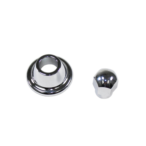 Chrome Generator/Alternator Pulley Nut and Hub - AA Performance Products