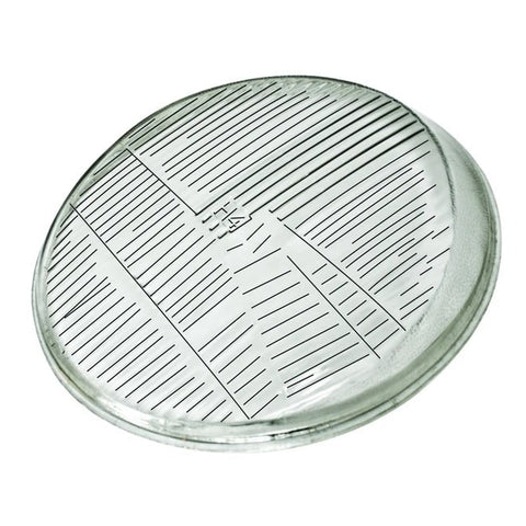 Early H/L Lens, Left & Right, thru 66, Porsche 911 Style, Glass, Each