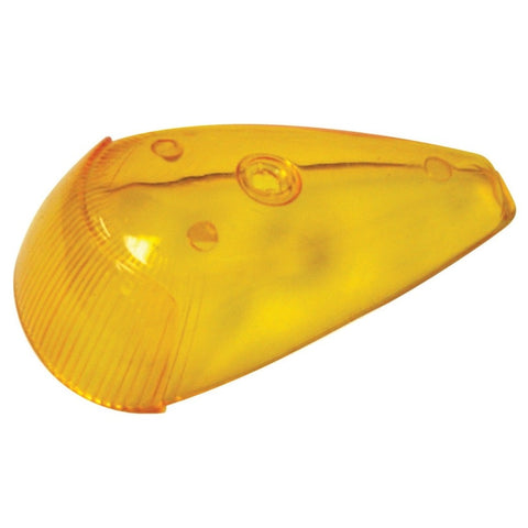 Turn Signal Lens, Left & Right, 64-66, Amber, Each