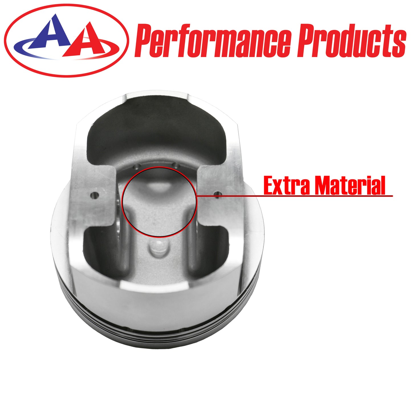 VW 92mm 2180cc Forged Piston & Thick wall Cylinder Kit for 92mm Case "K" - AA Performance Products