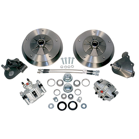 Wide 5 Lowered Link Pin Drum to Disc Brake Conversion Kit for '50-'65 Bug & Ghia