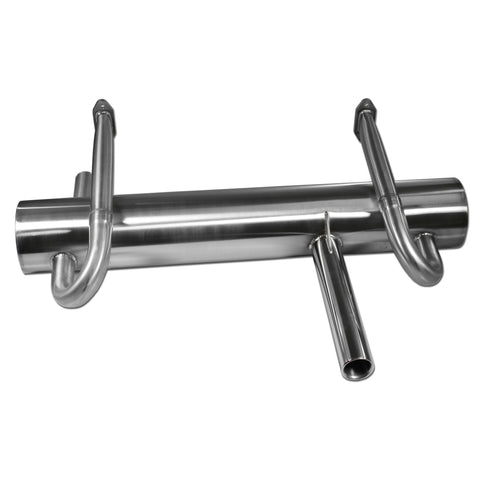 AA 356 Stainless Muffler 1 Tip Normal Style - AA Performance Products