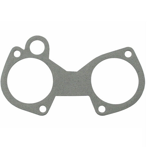 Chrome Air Cleaner WEBER 38-45 DCOE & Dellorto DHLA, 3-1/2" High w/ Gauze (1-Hole Top)