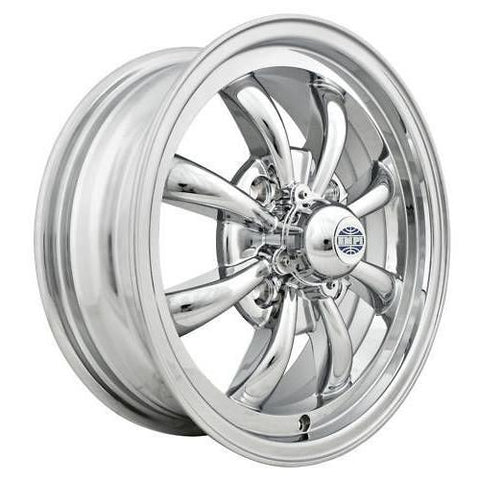 Empi 9683 GT-8 Spoke All Chrome 5.5x15" - AA Performance Products