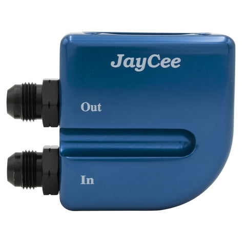 JayCee Left Hand Billet Oil Manifold