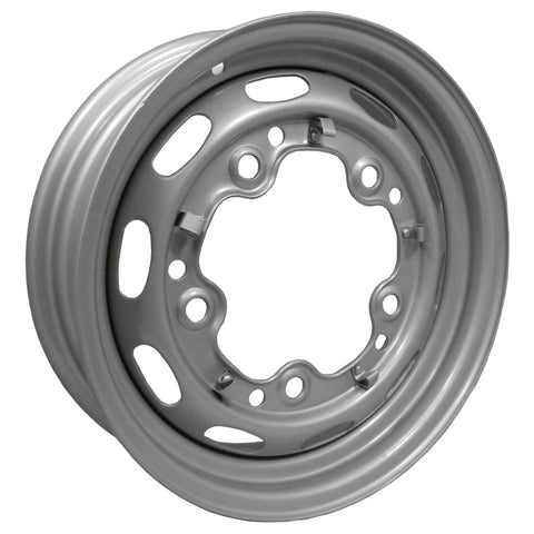 5 Lug Rim Silver with Slots 5/205 5.5" Wide - AA Performance Products