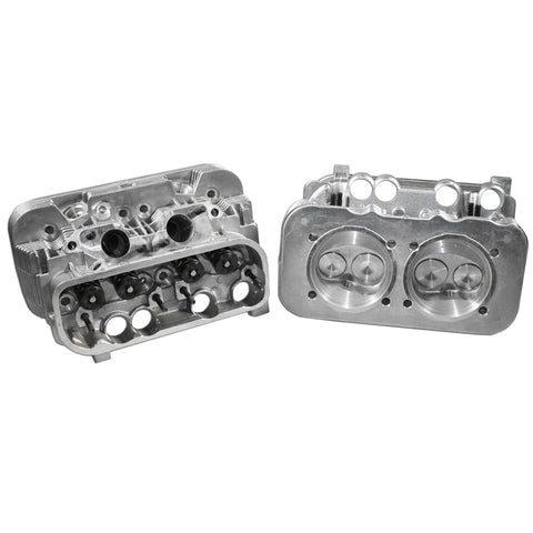 Set of AMC VW Type 4 Porsche 914 Performance Cylinder Heads, 44X36, Square Port - AA Performance Products