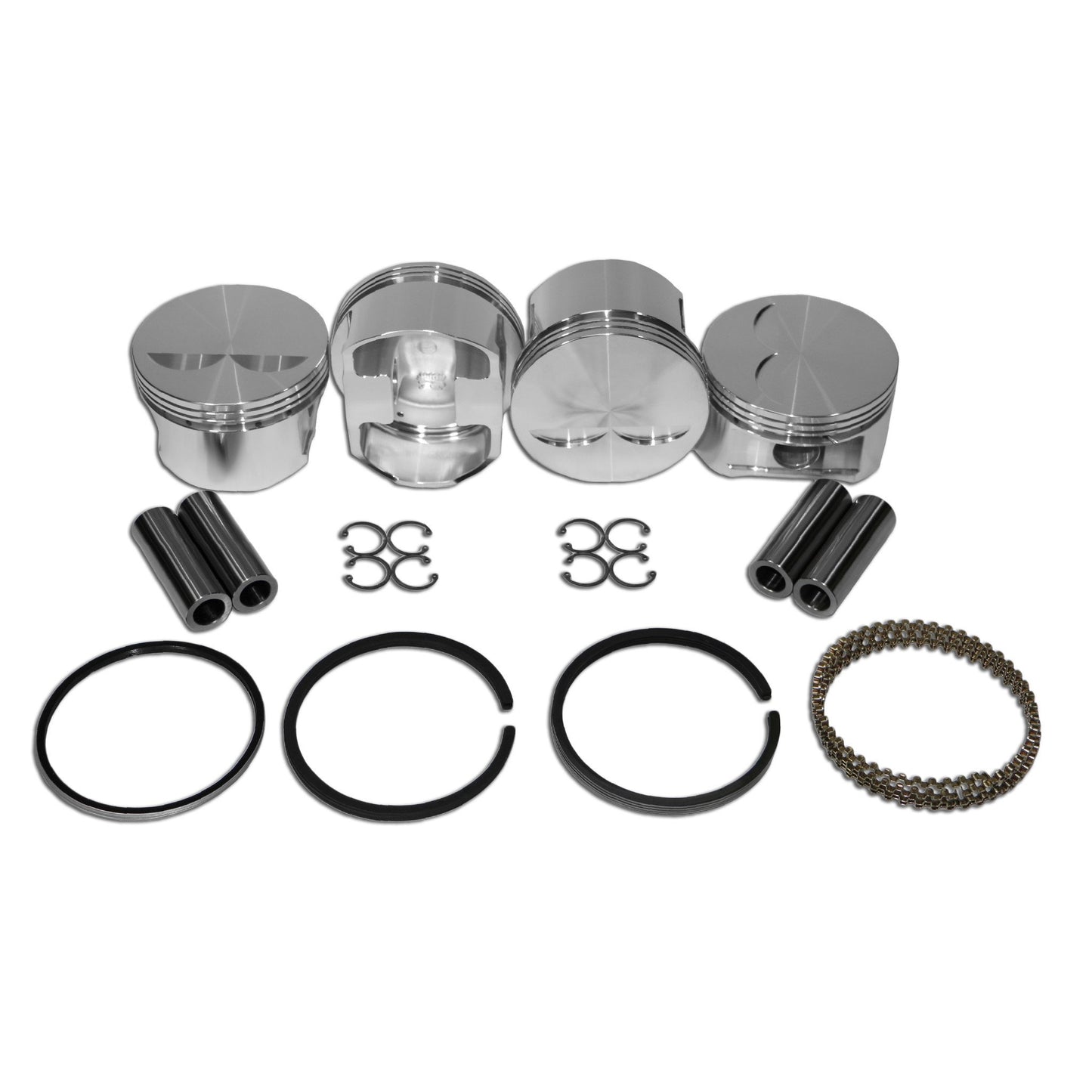 96mm Stroker JE Forged Piston Kit - AA Performance Products
