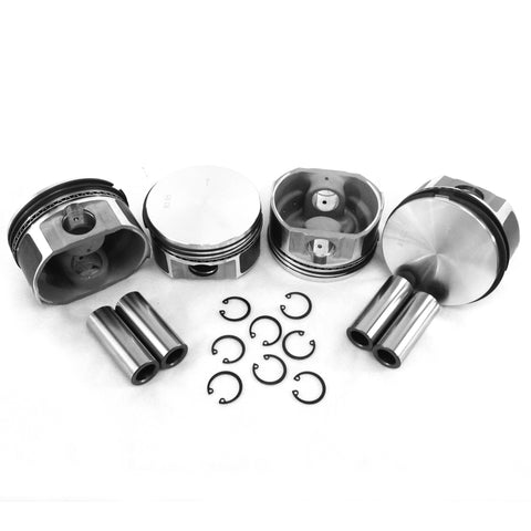 90x66mm Flat Top Piston Set - AA Performance Products