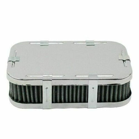 Rectangular Air Cleaner EMPI HPMX/WEBER IDF/EMPI "D" Series 1-3/4" High w/ Gauze