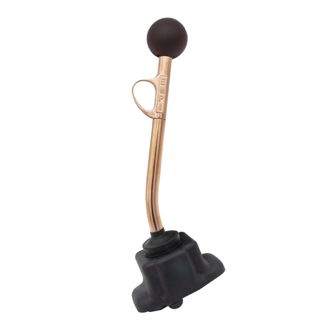 EMPI Trigger Shifter, Copper Plated, with Rosewood Shift Knob, Long 13 1/2" O.A.L.