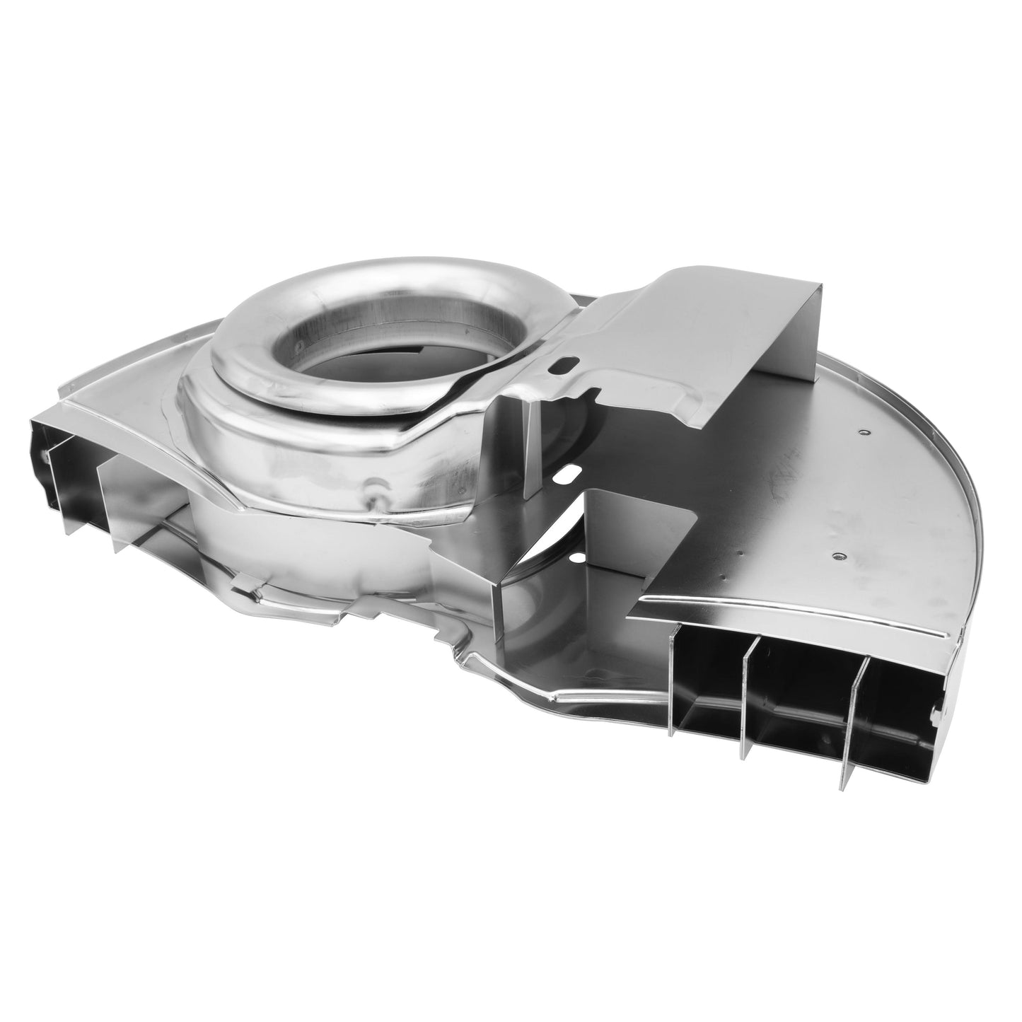 Super Shroud Late 36 HP Style w/Fresh Air Heat Duct, Chrome