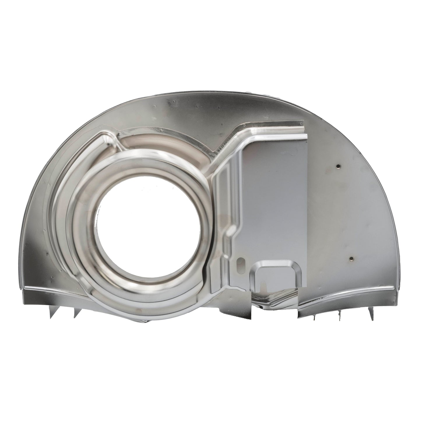 Super Shroud Late 36 HP Style w/Fresh Air Heat Duct, Chrome