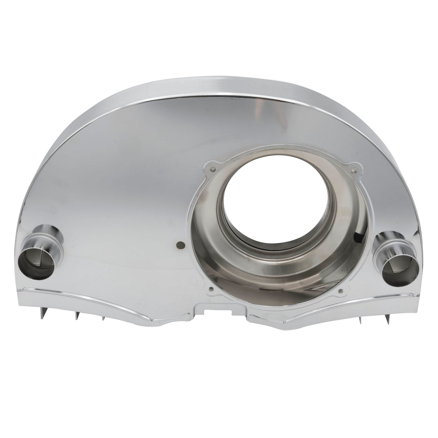 Super Shroud Late 36 HP Style w/Fresh Air Heat Duct, Chrome