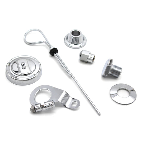 Basic Chrome 7-Piece Engine Dress-Up Kit for Type-1