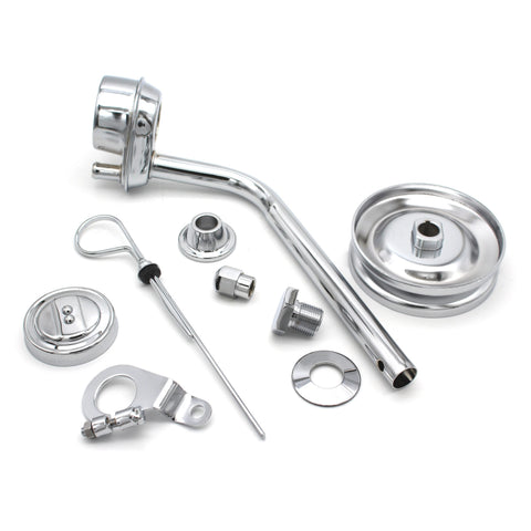 Deluxe Chrome 9-Piece Engine Dress-Up Kits for Type-1