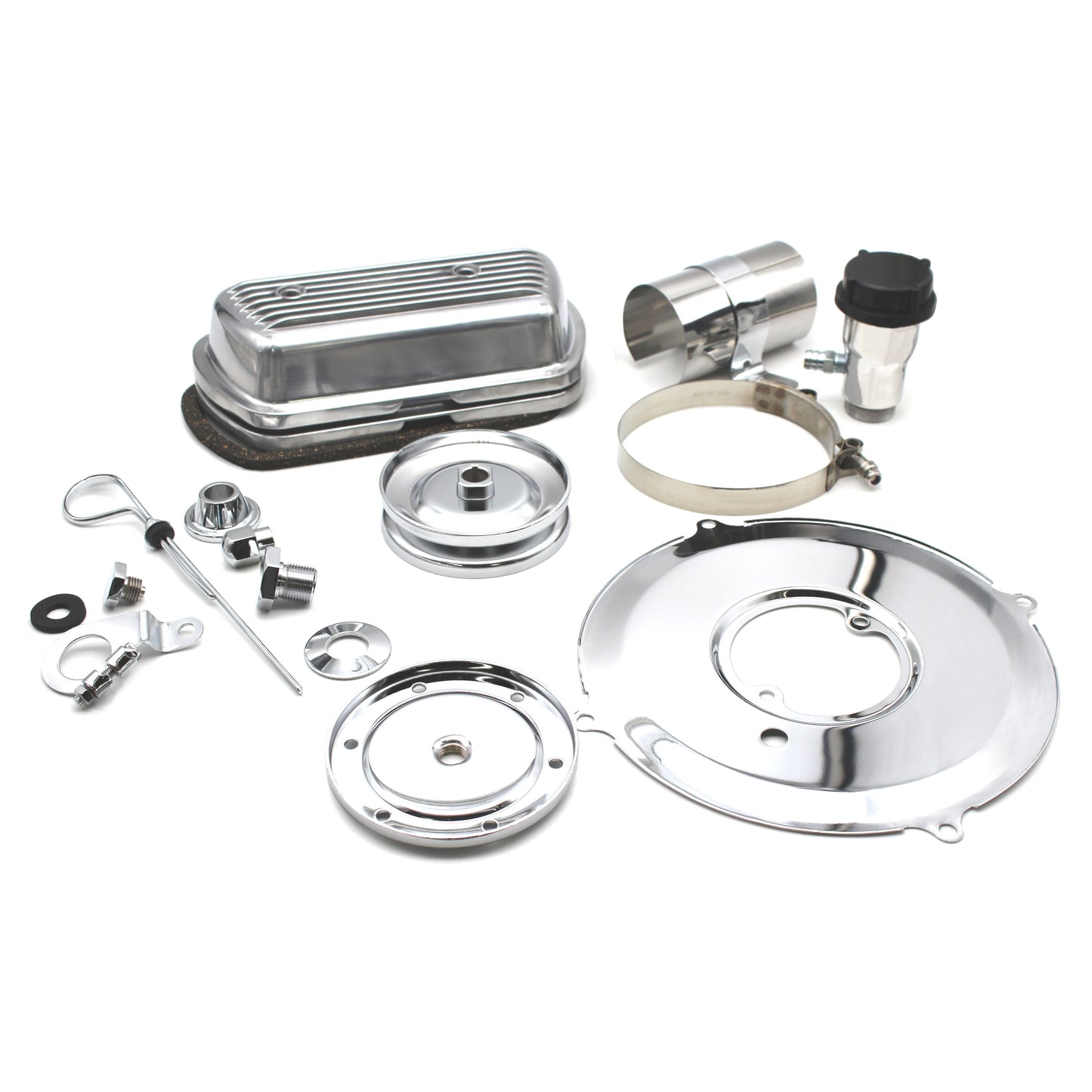 Super Chrome 19-Piece Deluxe Engine Dress-Up Kits for Type-1