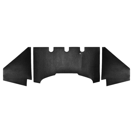 Firewall Tarboard Insulation, 3 pc, for Type 1 Convertible 1954-79